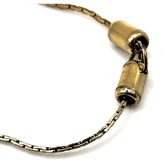 Vintage Estate Bell Pendant Necklace Box Chain 29in - Picture 4 of 6